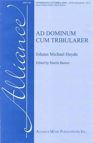 Ad Dominum Cum Tribularer SATB choral sheet music cover Thumbnail